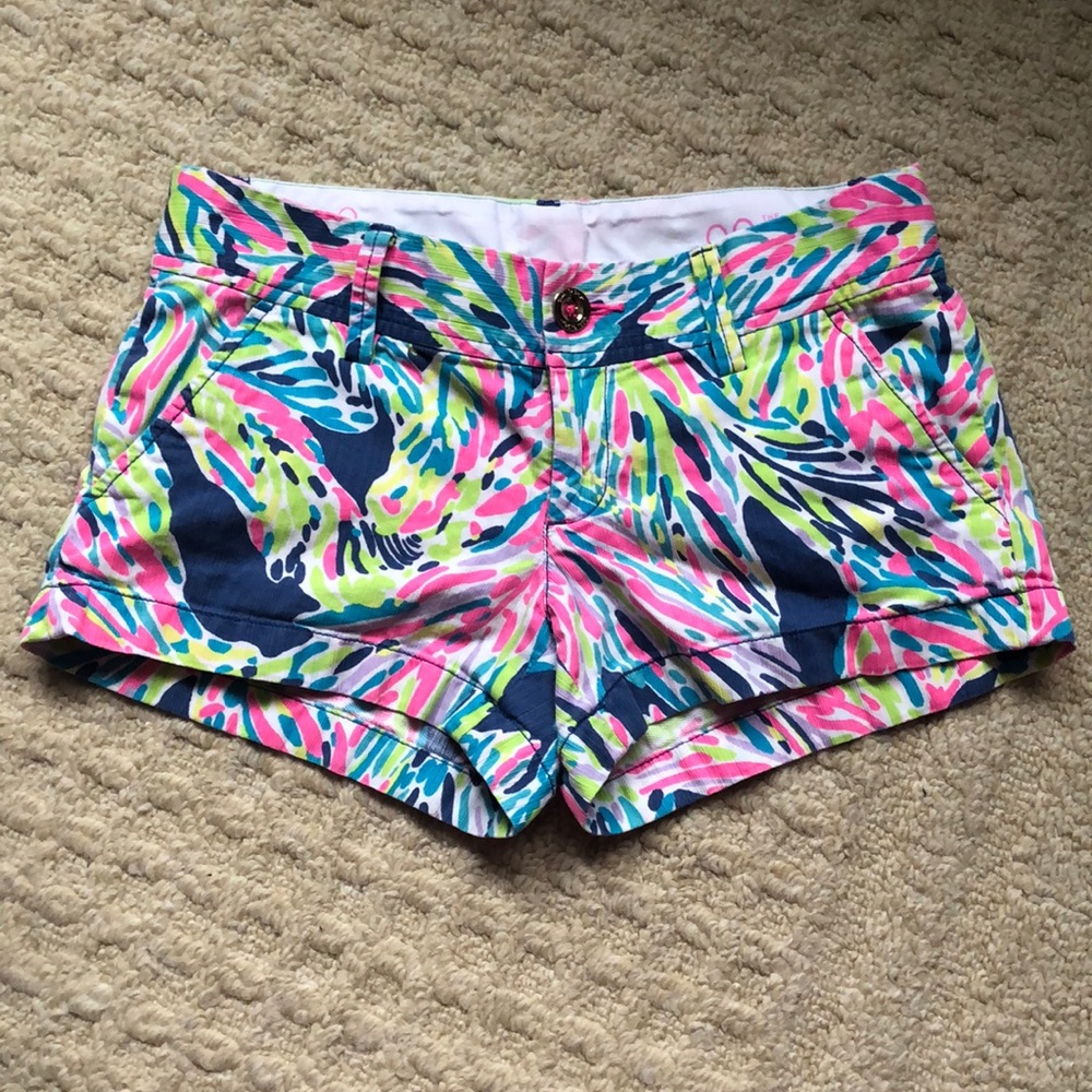 Lilly Pulitzer Walsh Shorts, Size 00